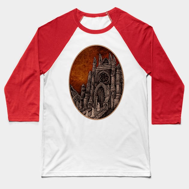 DARK ART Baseball T-Shirt by HornArt